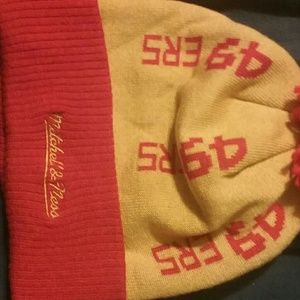 Michelle and Ness 49er beenie